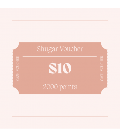 $10 Shugar Voucher (2,000 points)