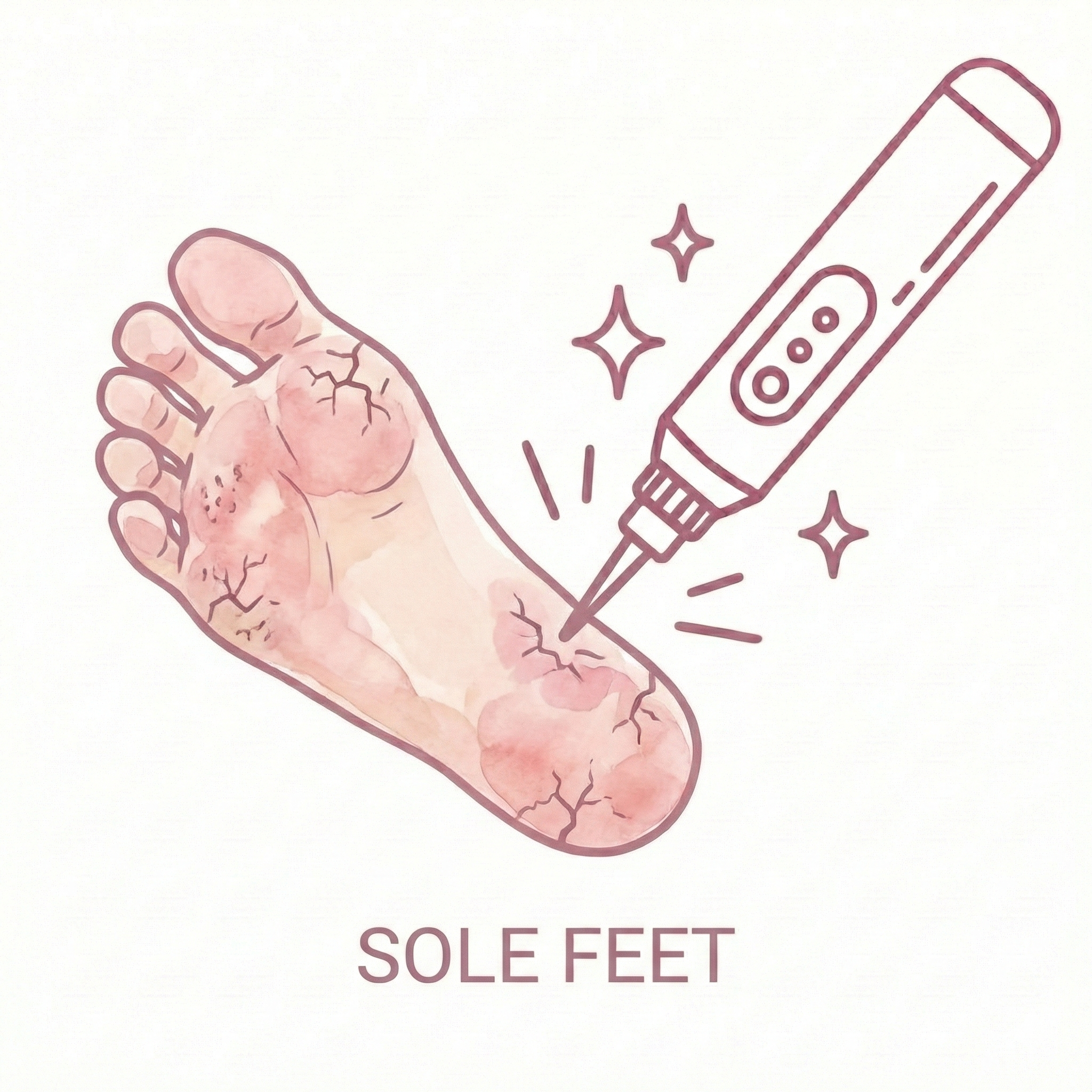 PLASMA FOR SOLE FEET